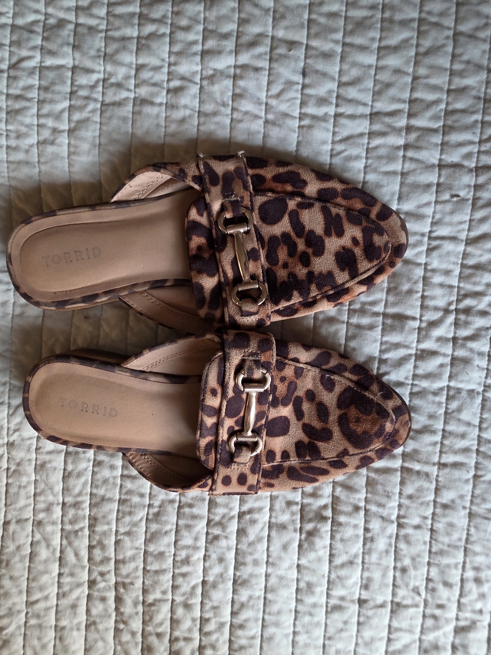 Torrid Leopard Print Slip-On Loafers - Brown 9W